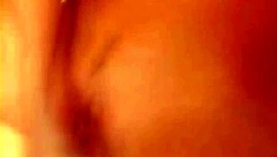 i cant believe this naughty blonde with big tits masturbating with dildo