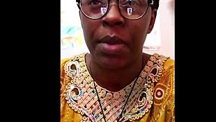 Hey, rate this ebony milf's blowjob skills! 😏