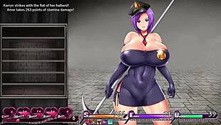 Karryn's Prison Release with Big Tits and Ass Fetish