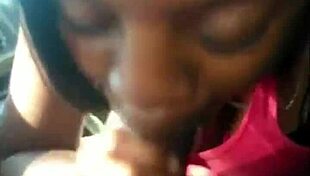 Ebony Girl Gives Sloppy Deepthroat To Monster Cock In Atlanta