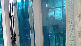 filmed my cuckold neighbor enjoying his wife getting pounded