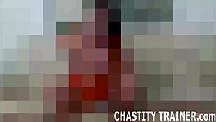 Watch Me Masturbate Until I Unlock Your Chastity Device!