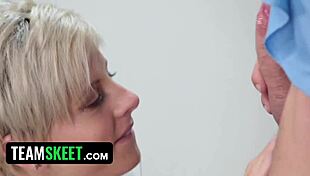 Sexy Student Receives Deep Guidance From Counselor