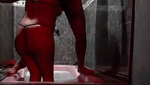 did you see me eating her out in the jacuzzi? it was so hot and steamy in that hotel bath!