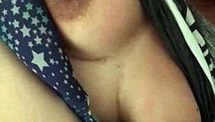 Chubby Latina with Big Tits Jacks Me Off