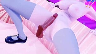 Cowgirl collection featuring various riding positions in anime style.