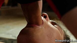 Gay pornstar feels intense anal pleasure