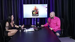 Paulo Avelar Tiv Models Hot Cast With Victoria Beatriz Sheer Red