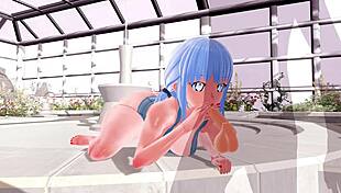 3डी हेंटाई बड़ी गांड बड़ी चुचियां चुदाई