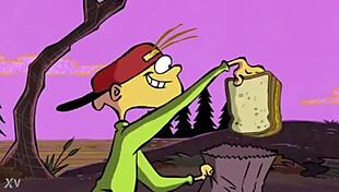 Kevin fucks Nazz hard in this hentai anime scene, he says.