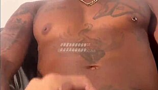 Young guy finds well-endowed black man in the woods and takes him home for anal!