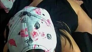 Venezuelan teen gives big cock blowjob to her brother on webcam