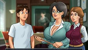 Summertime saga part 01 intense hentai action