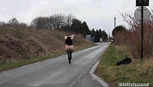 hey, wanna see fat emma flashing nude in public outdoor spots?