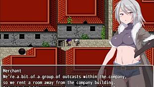 Grace Explores Labyrinth Town In Anime Game