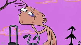 Kevin fucks Nazz hard in this hentai anime scene, he says.