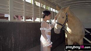 म्यूज मिया वैलेंटाइन ने बड़ी नेचुरल चूचियाँ दिखाई लैटिना सॉफ्टकोर में