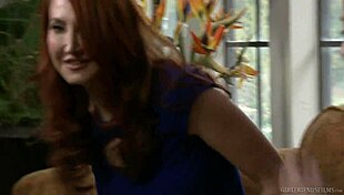 Nadia styles and her teen 18+ girlfriend kristen scott share a quiet moment together