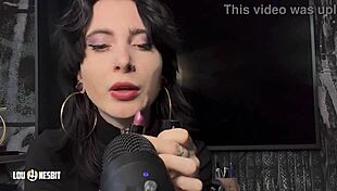 German Sissy ASMR Session with Lou Nesbit and Lia Louise Featuring Domination