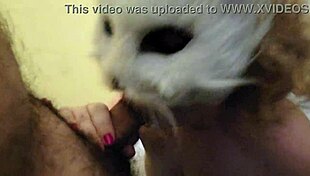 wife sucks my dick till i cum in her mouth homemade creampie