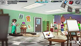 summertime saga milf gives stress-relieving handjob in cartoon episode 4.75