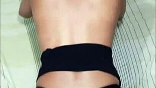 Novinha with fire in her ass, pure naughtiness, gets monster cock blowjob and creampie.