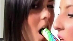 Put your hands on the wall, you naughty boy, in lingerie