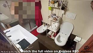 Guy Spied On During Shower Masturbation In Suggestive Gay Encounter