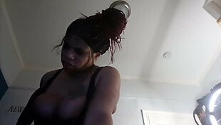 Anglg and Kuzz really love her face in this homemade scene with their cute girlfriend