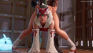 3D SFM big cock compilation