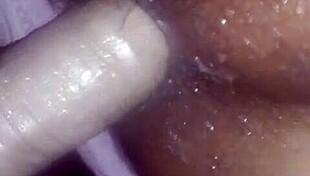 Pegging the naughty husband with a strapon in intense anal sex