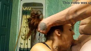 Best Blowjob on Big Monster Cock with Swallow