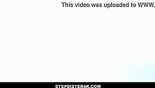 petite black stepsister fucks stepbrother pov