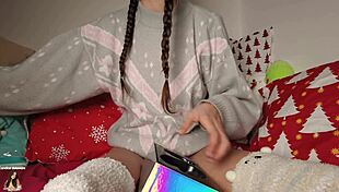 My Daddy Got Me A Sex Toy For Christmas