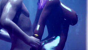 Gold Beauty Strips Clothes In Wild Life