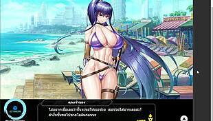 Rinko Experiences Emotional Flashback In Swimsuit Scene From Taimanin RPGX