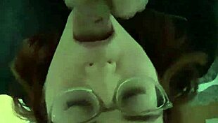 my obedient redhead latina loves deepthroating and handjob