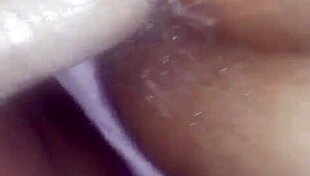 Pegging the naughty husband with a strapon in intense anal sex