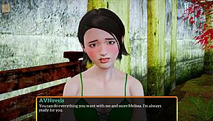 My new family with brunette teen and small tits