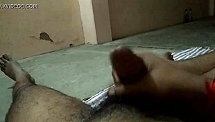 Sensual handjob leading to intense cumshot