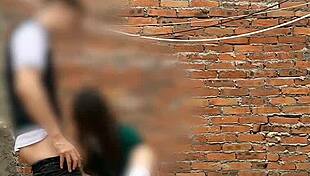 Mexican Teen Sucks Cock Behind School Classrooms In Public