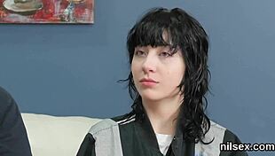 Wacky Sweetie Is Brought In Ass Hole Madhouse For Awkward Therapy!