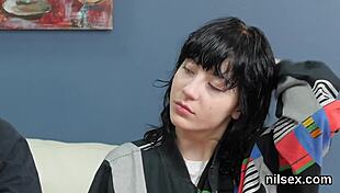 Wacky Sweetie Is Brought In Ass Hole Madhouse For Awkward Therapy!