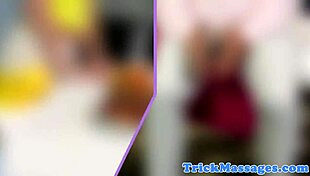 Massage Babe Secretly Sucking Masseur Amid Group Sex