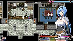 lets play nightmare knight with sexy paladin masturbating