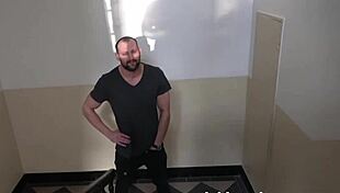 Want To See A Public Blowjob On The Stairs?