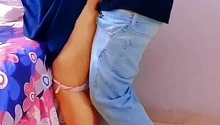 In this homemade scene, young latina student sucks cock until cum in mouth