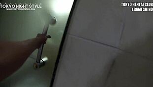 egami shiho gets a face full of jizz from that big black cock