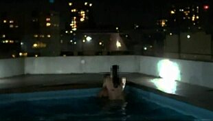 First time in the pool