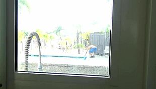 Bringing My Busty Brunette Wifes Crush In To Fuck Her